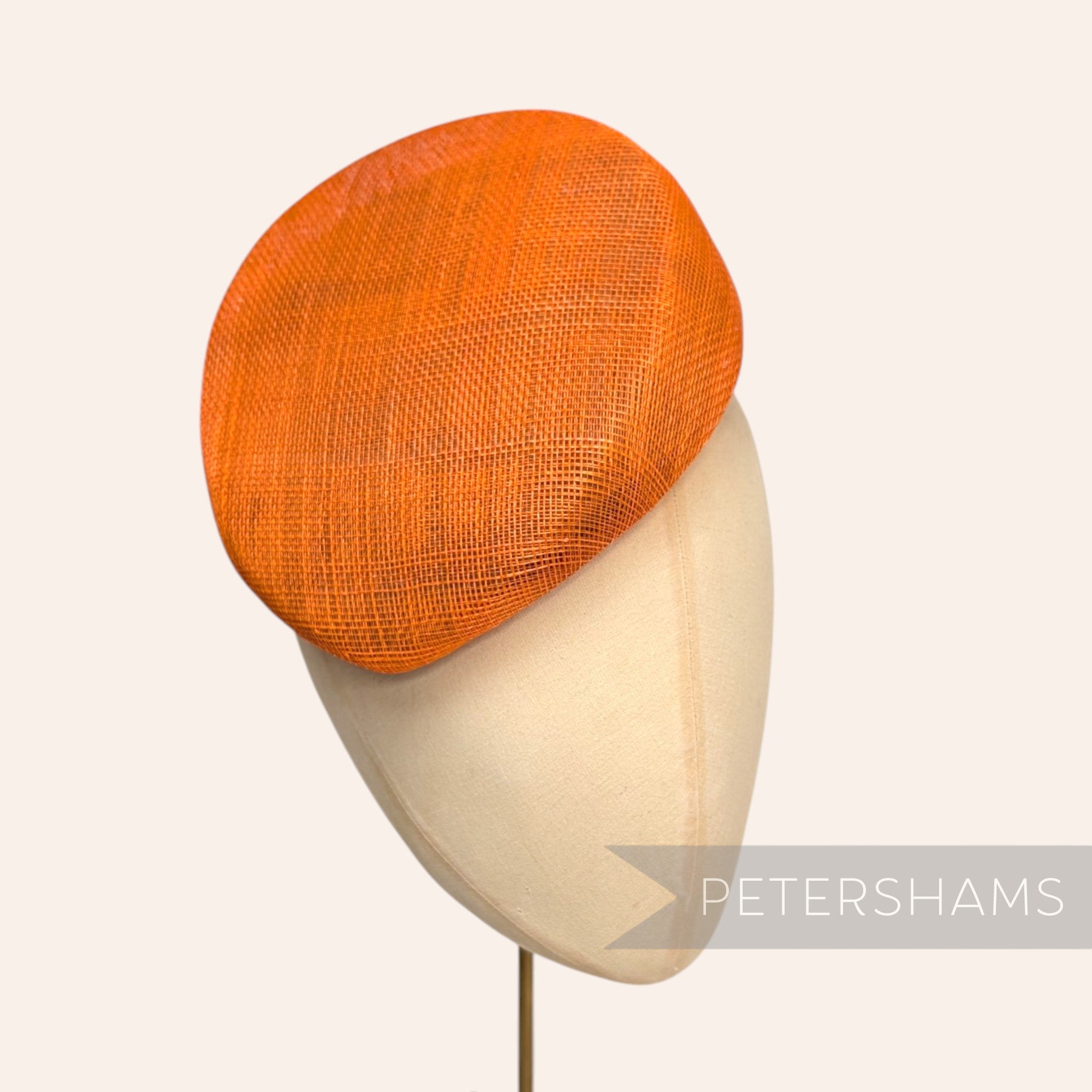 'Betty' Sloped Pillbox Sinamay Fascinator Hat Base