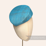 'Betty' Sloped Pillbox Sinamay Fascinator Hat Base