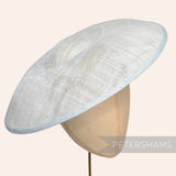 'Charlotte' 35cm Extra Large Saucer Sinamay Fascinator Hat Base