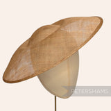 'Charlotte' 35cm Extra Large Saucer Sinamay Fascinator Hat Base