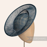 'Cindy' Sinamay Orbital Pleat Fascinator Hat Base
