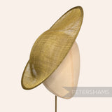 'Maggie' 34cm Large Oval Sinamay Fascinator Hat Base
