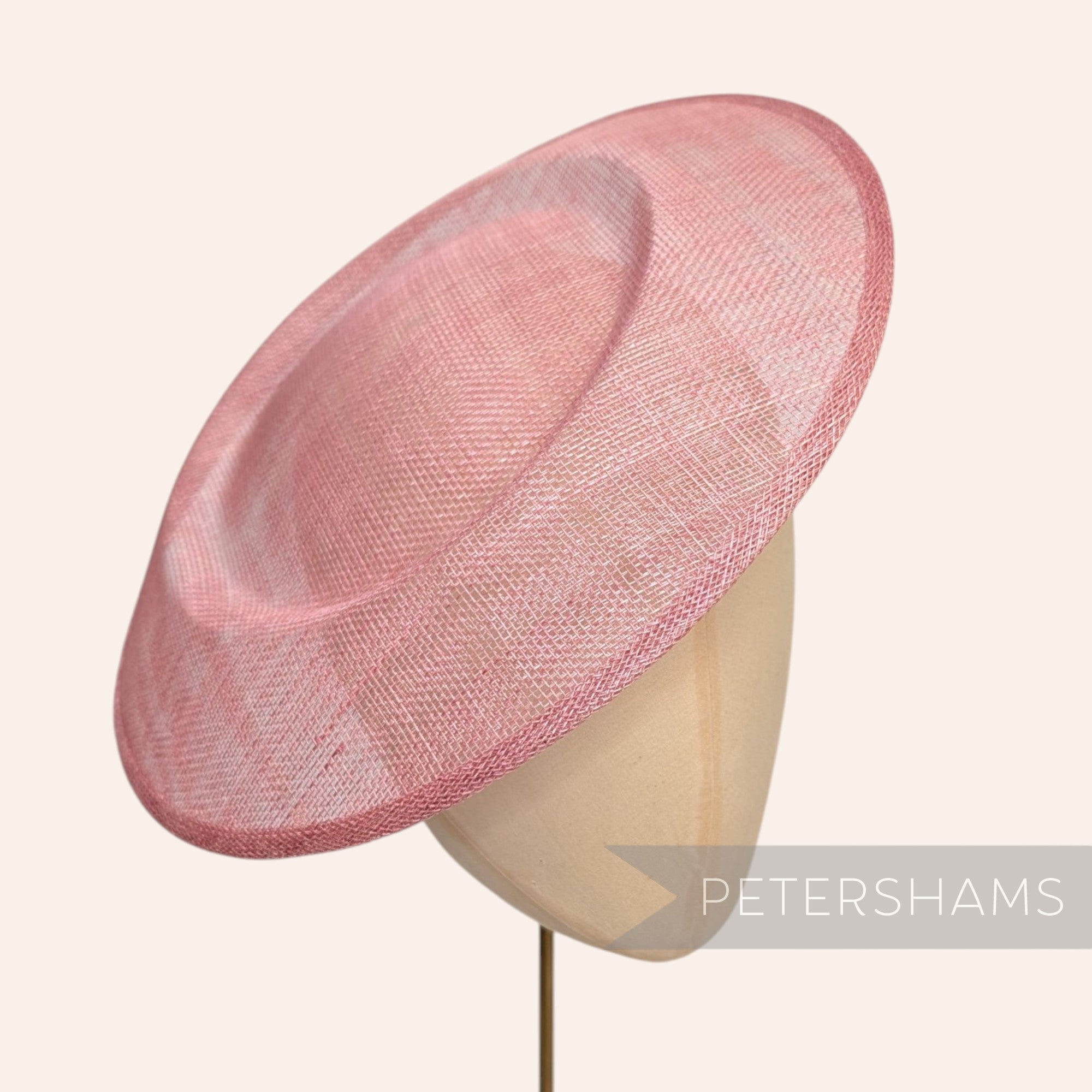 29cm Large Round Saucer Sinamay Fascinator Hat Base