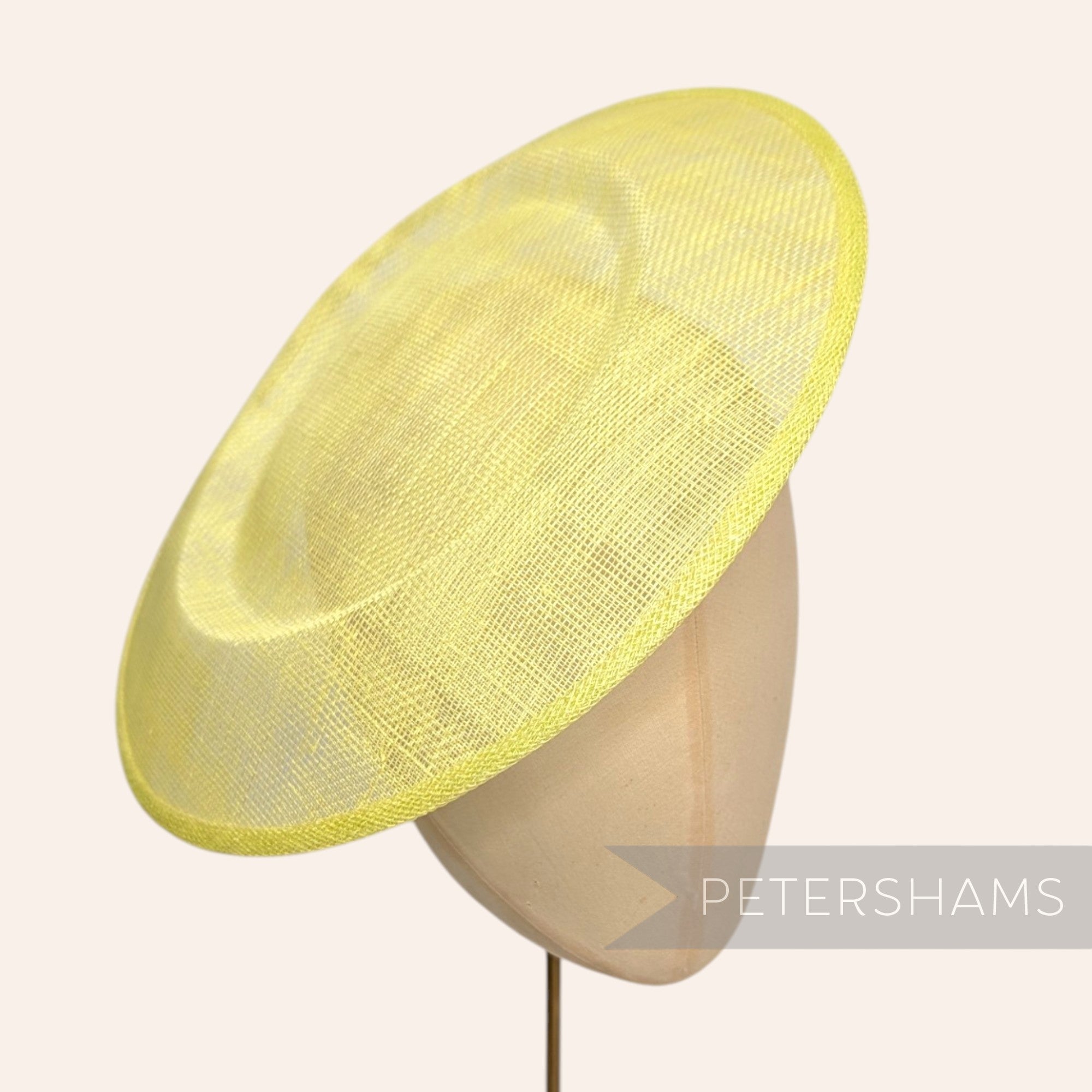 29cm Large Round Saucer Sinamay Fascinator Hat Base