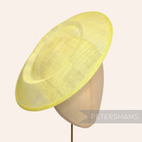 29cm Large Round Saucer Sinamay Fascinator Hat Base