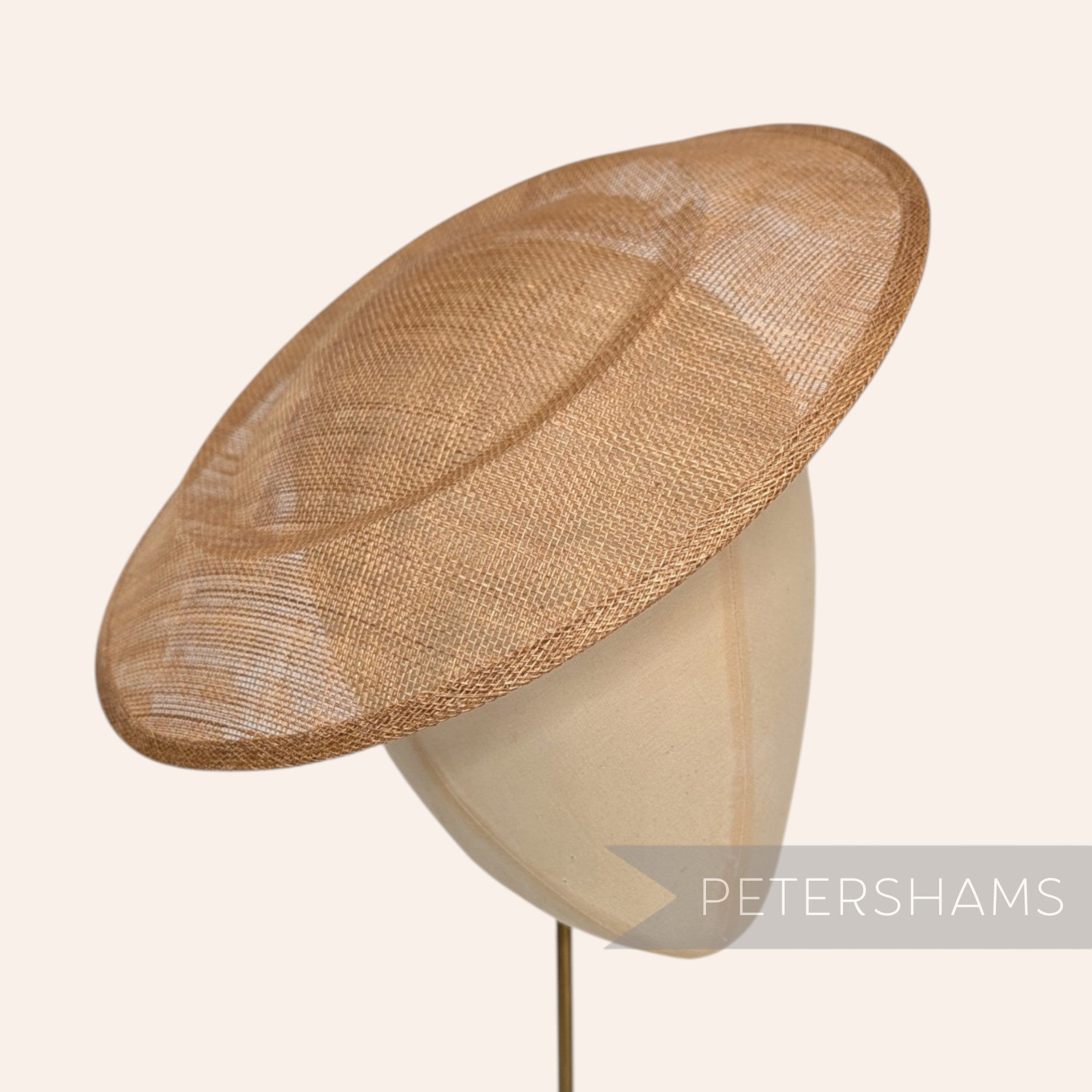 29cm Large Round Saucer Sinamay Fascinator Hat Base