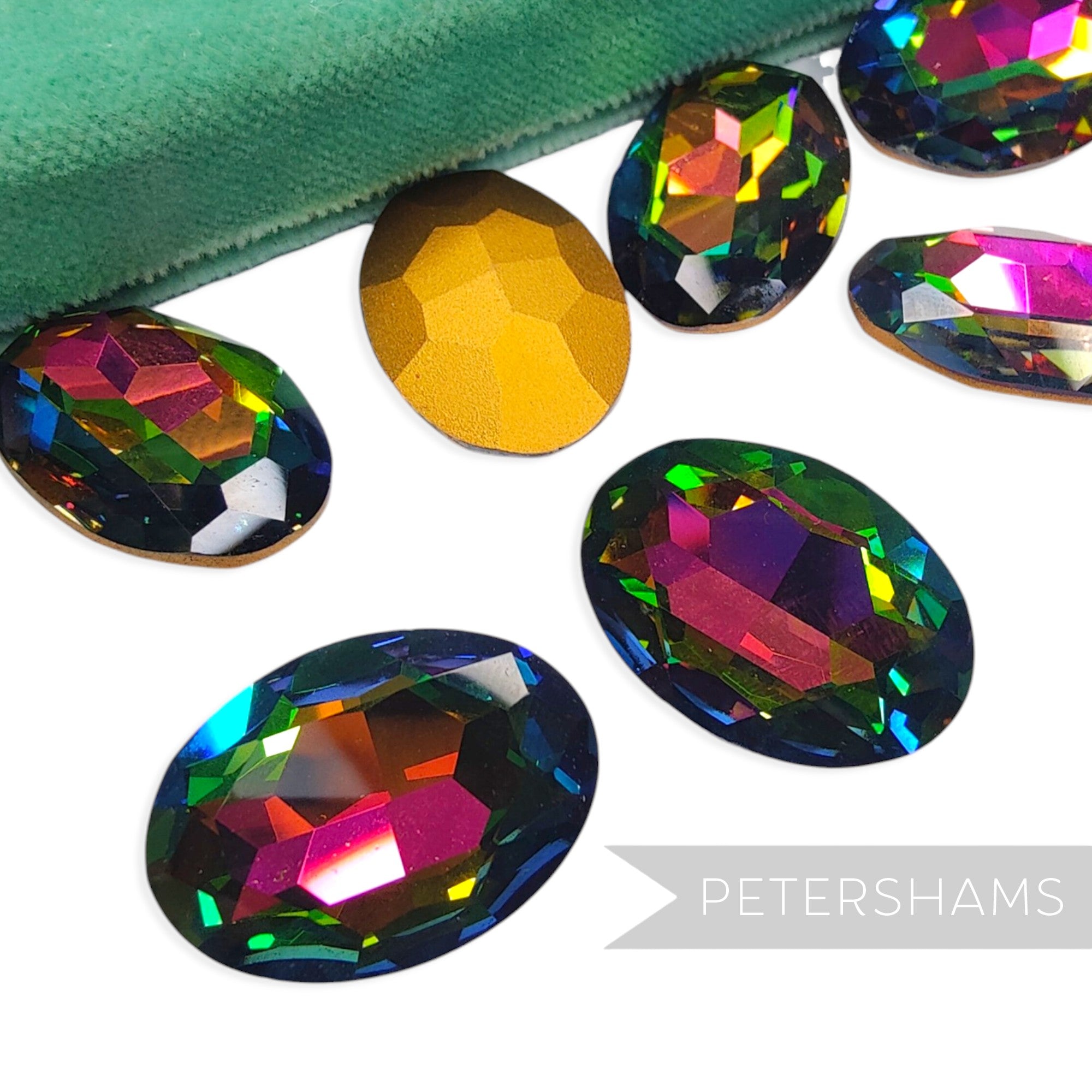 Swarovski '4127' 30x22mm Vintage 1980's Oval Glass Crystal