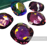 23mm Vintage 1980's Austrian Cushion-Shape Glass Crystal Chaton
