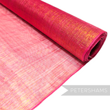 Metallic Lurex Threaded Sinamay Fabric - 1/2 metre