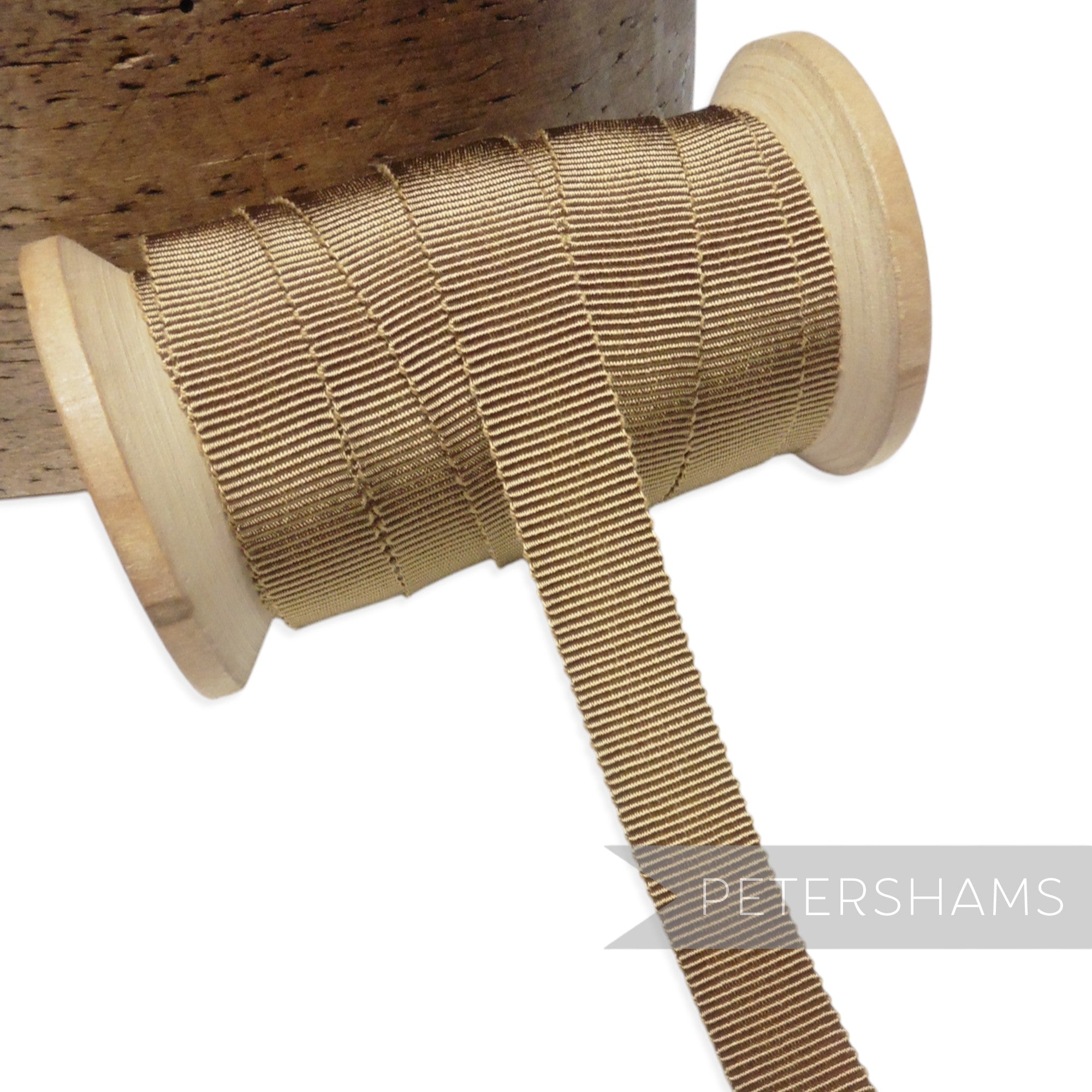 15mm No.3 French Millinery Petersham Hat Ribbon