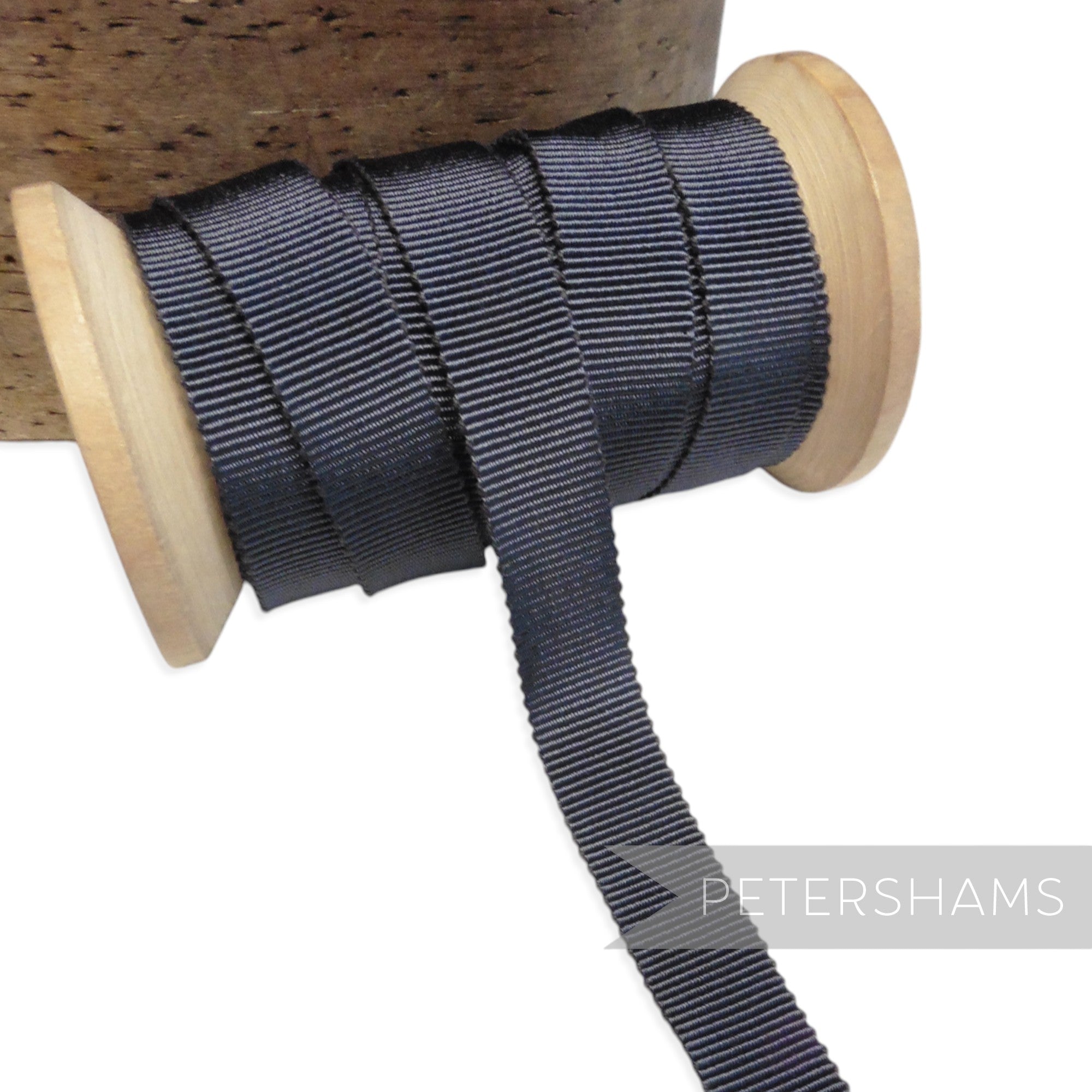 15mm No.3 French Millinery Petersham Hat Ribbon