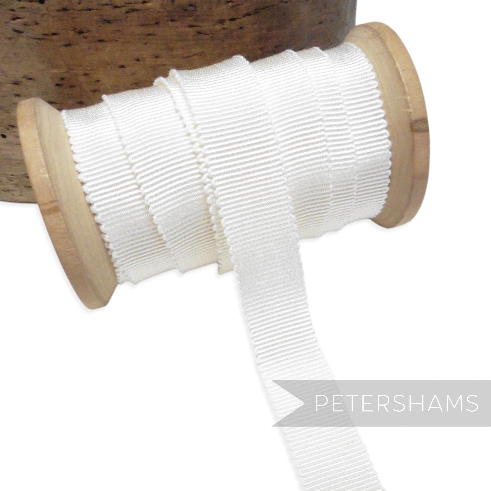 15mm No.3 French Millinery Petersham Hat Ribbon