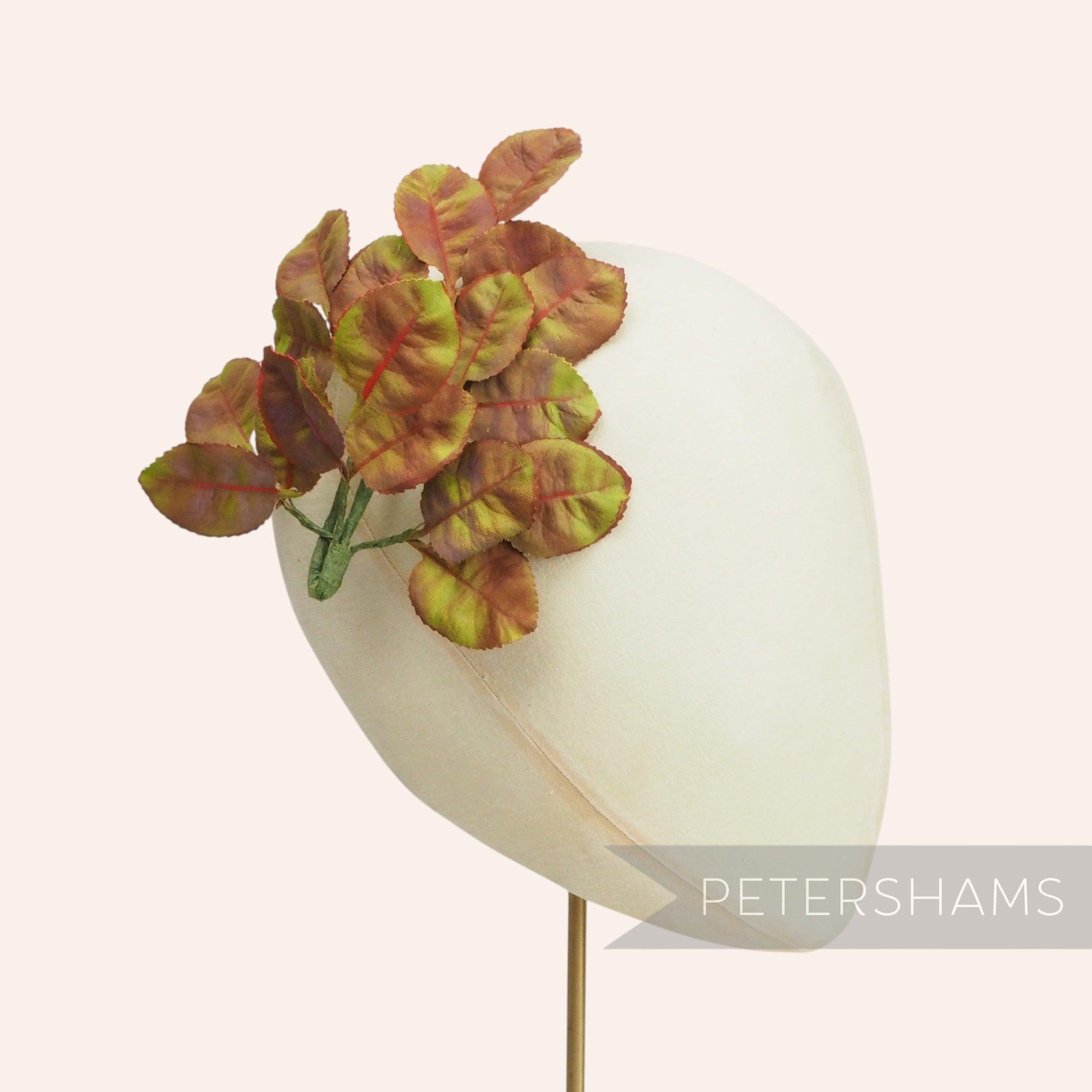 'Ari' Vintage 1940/50's German Hand Painted Wired Autumn Leaf Mount