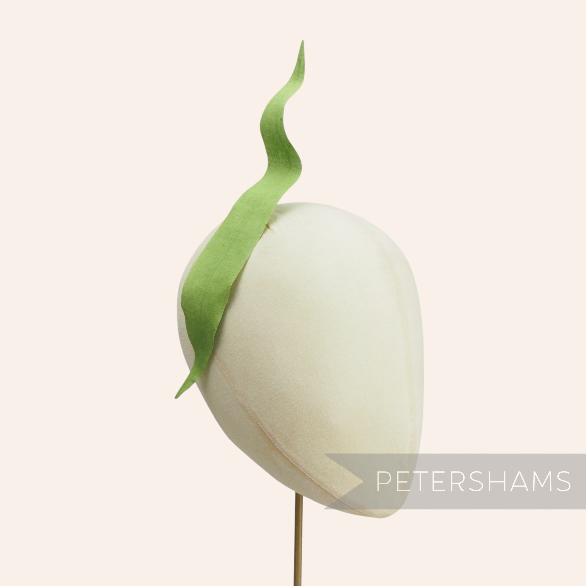 'Alyssa' Vintage 1940/50's German Wired Tulip Leaf Stems - 36 Stems