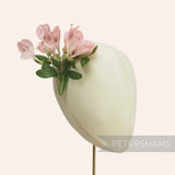 'Lara' Vintage Sweet Pea Silk Flower Millinery Hat Mount
