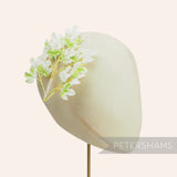 'Eden' Vintage 1950/60's Japanese Velvet Petite Grape Leaf Millinery Mount