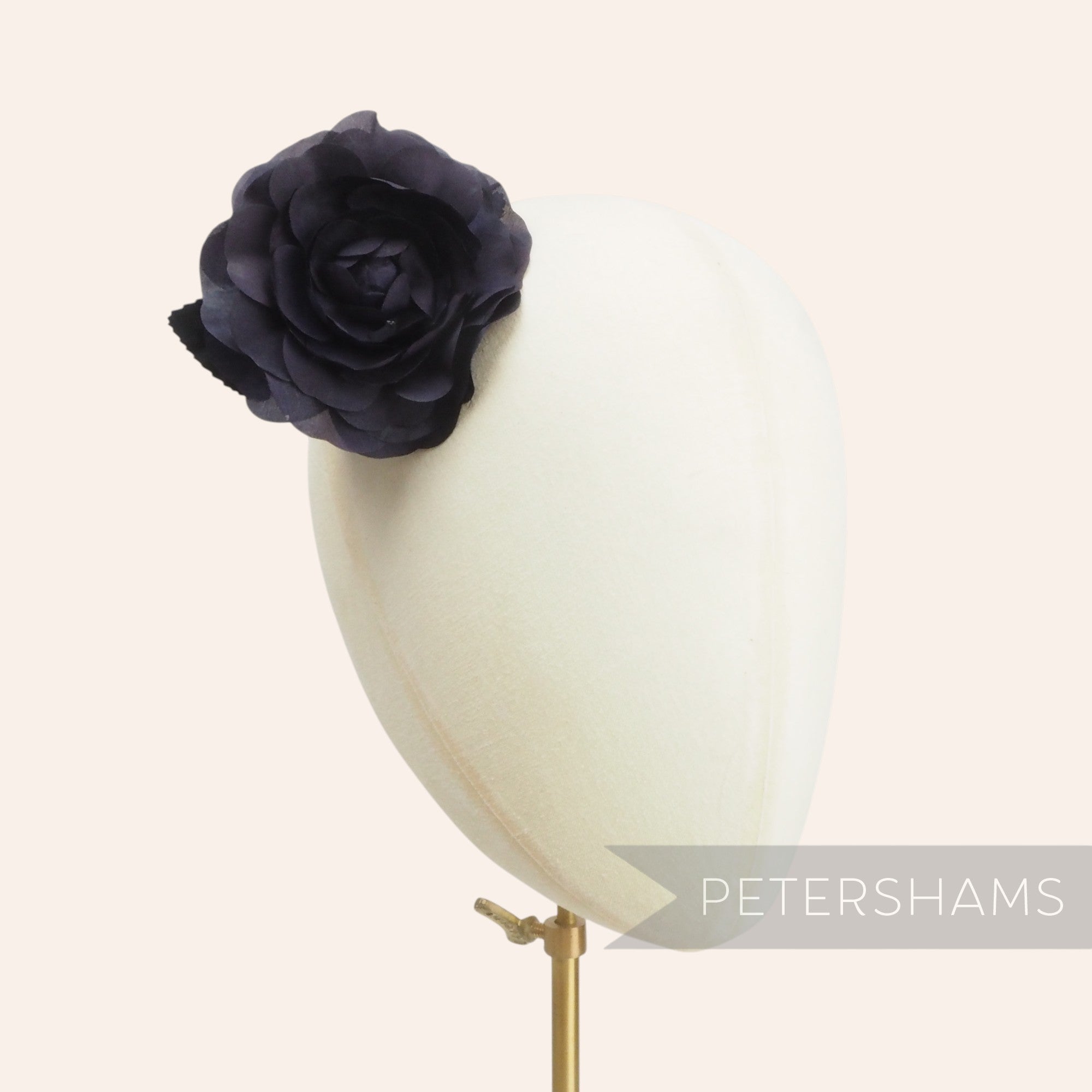 'Wendy' Camellia Silk Flower Millinery Hat Mount
