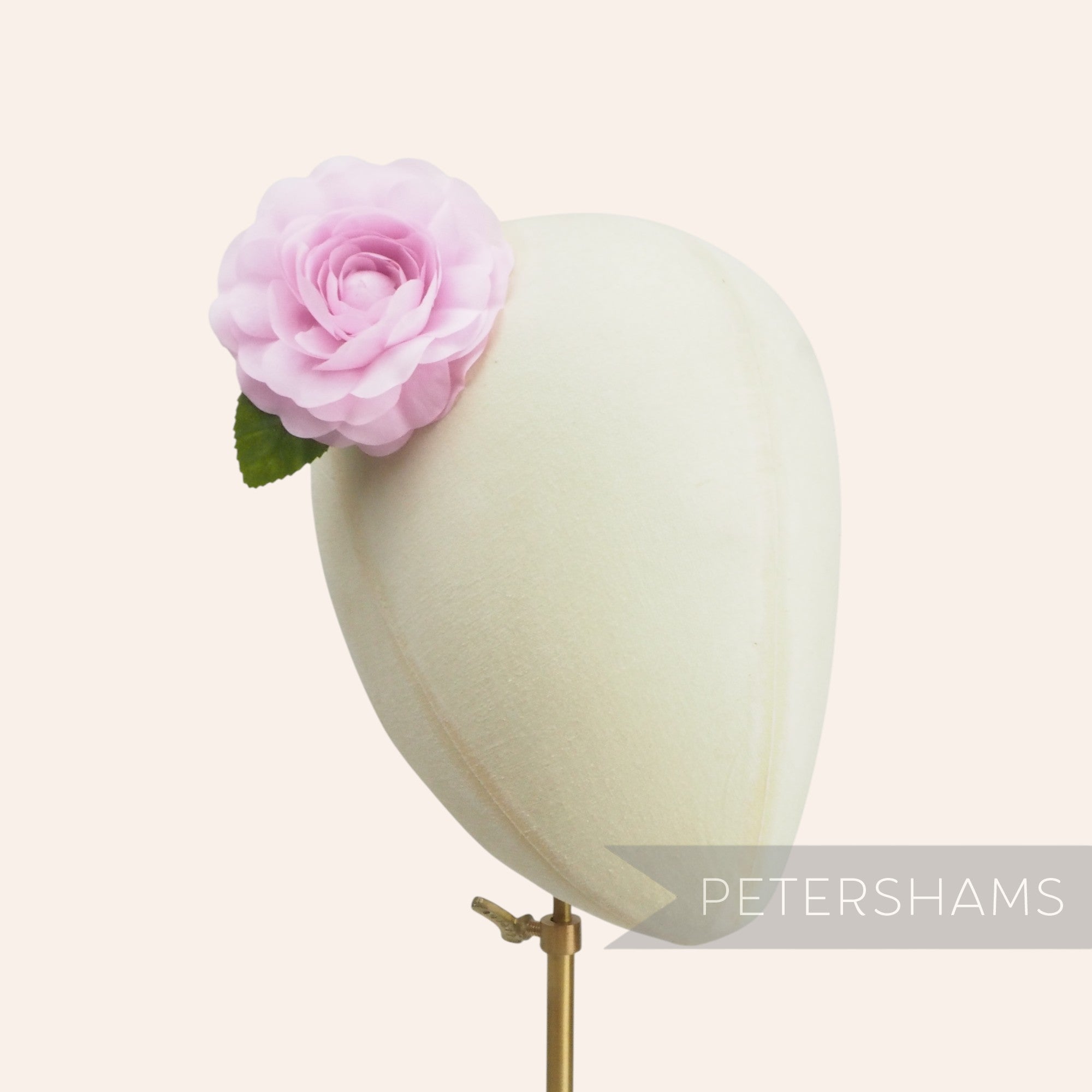 'Wendy' Camellia Silk Flower Millinery Hat Mount