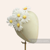 'Theresa' Vintage 1950/60s Wired Japanese Daisy Flowers - 6 stems