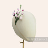 'Lynn' Vintage Mini Silk Ombre Rose Flower Wired Millinery Hat Mount