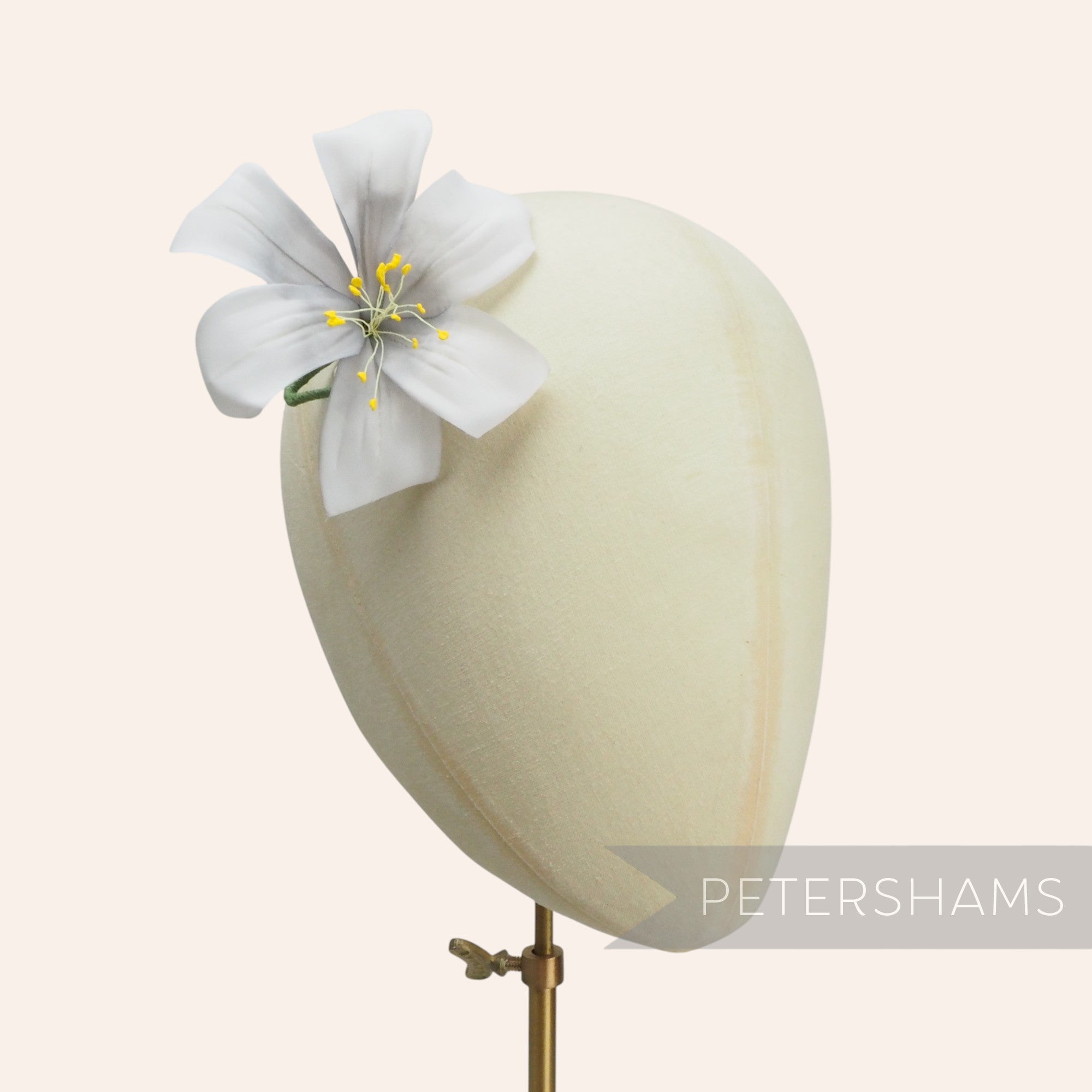 'Patricia' Vintage German Silk 1960/70's Forest Lily Flower