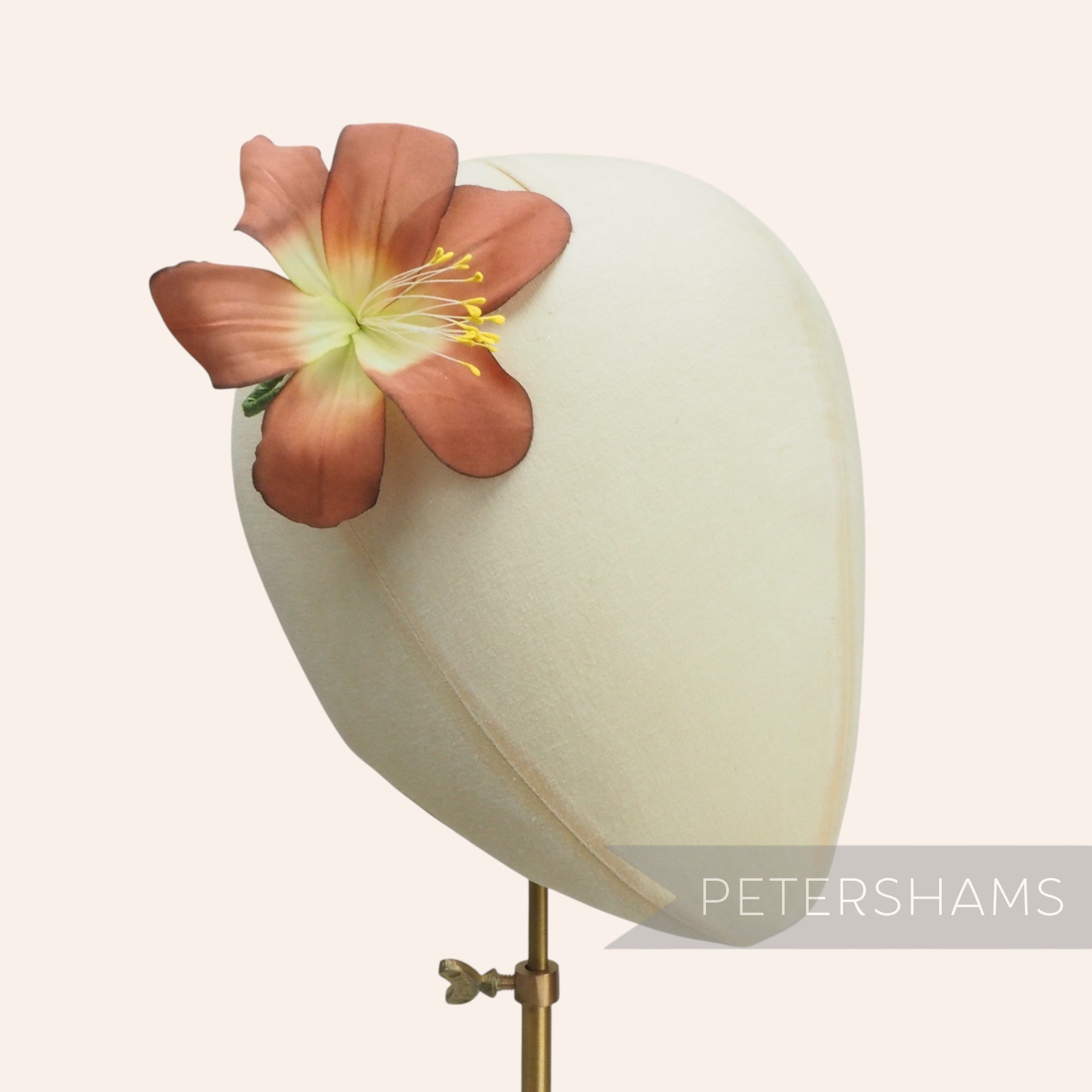 'Patricia' Vintage German Silk 1960/70's Forest Lily Flower