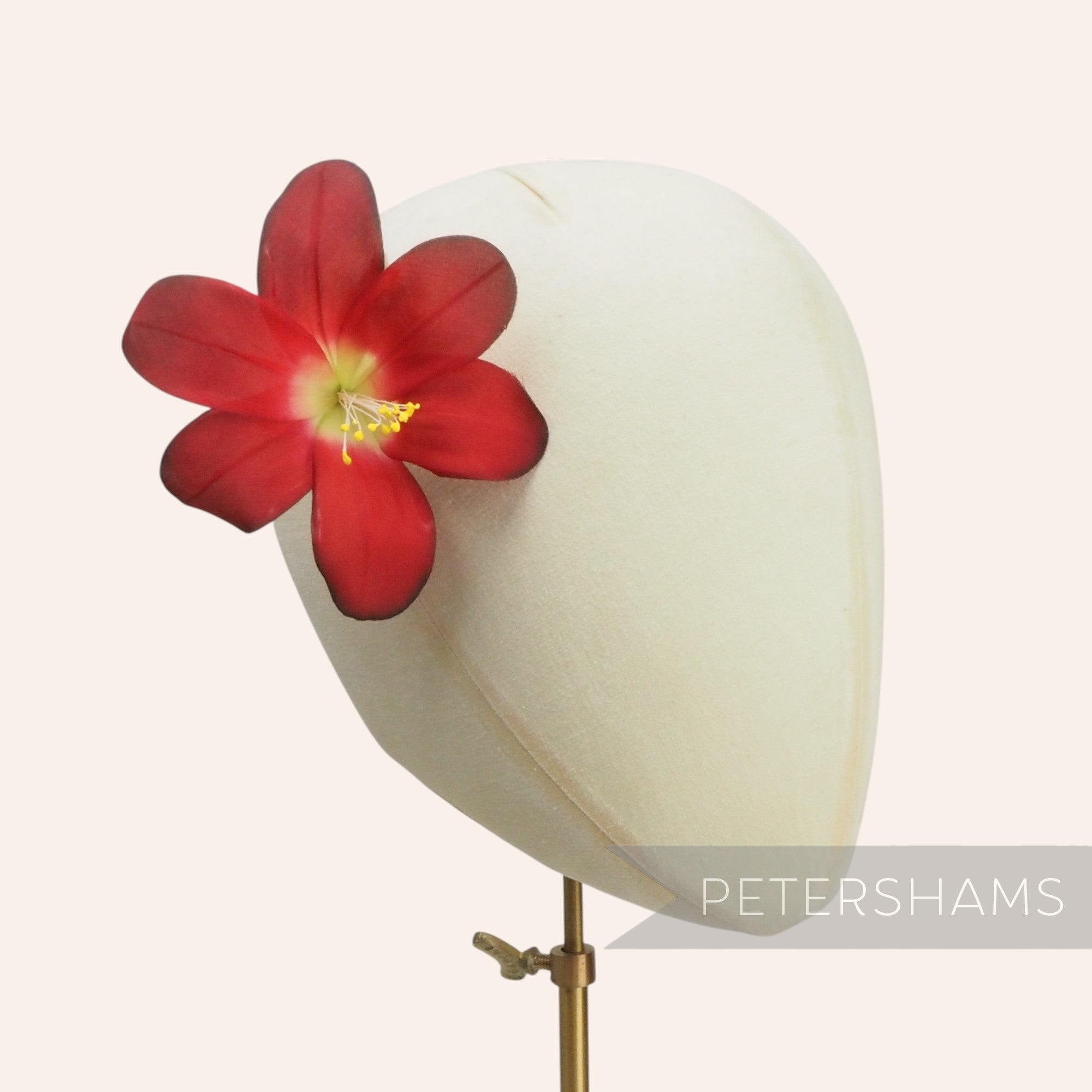 'Patricia' Vintage German Silk 1960/70's Forest Lily Flower