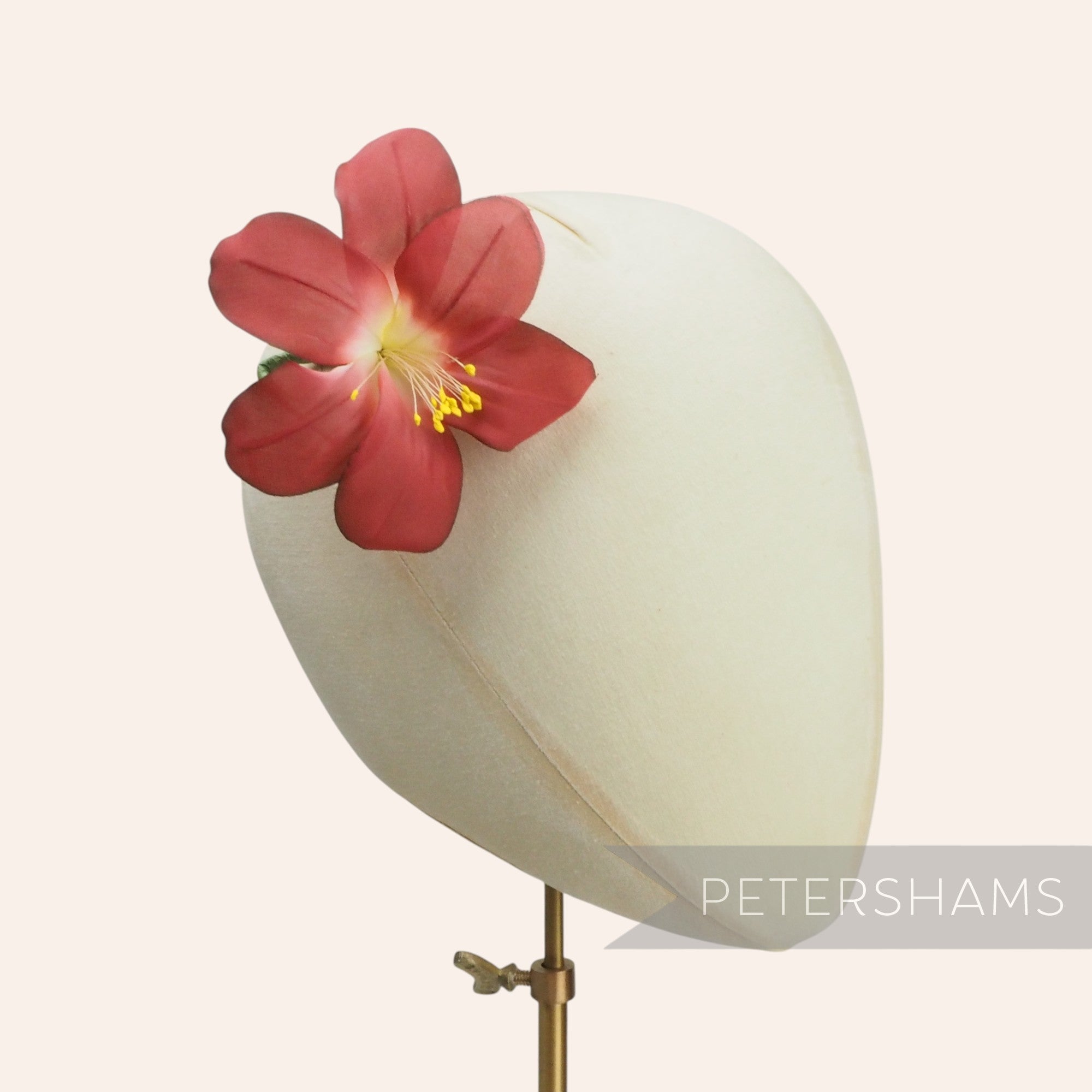 'Patricia' Vintage German Silk 1960/70's Forest Lily Flower