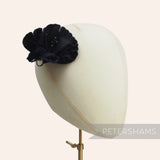 'Bonnie' Velvet & Organza Tropical Millinery Flower Mount