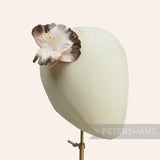 'Bonnie' Velvet & Organza Tropical Millinery Flower Mount