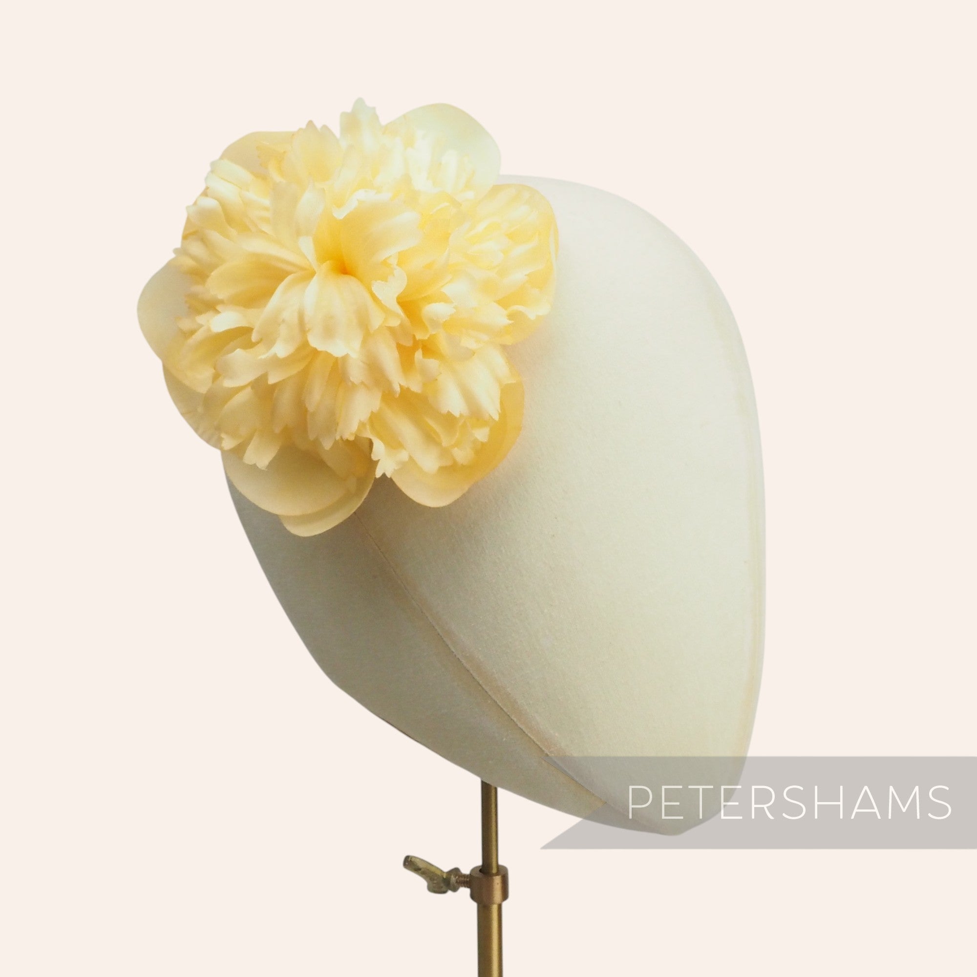 'Kimmie' 13cm Vintage German 1950/70's Wired Peony Flower