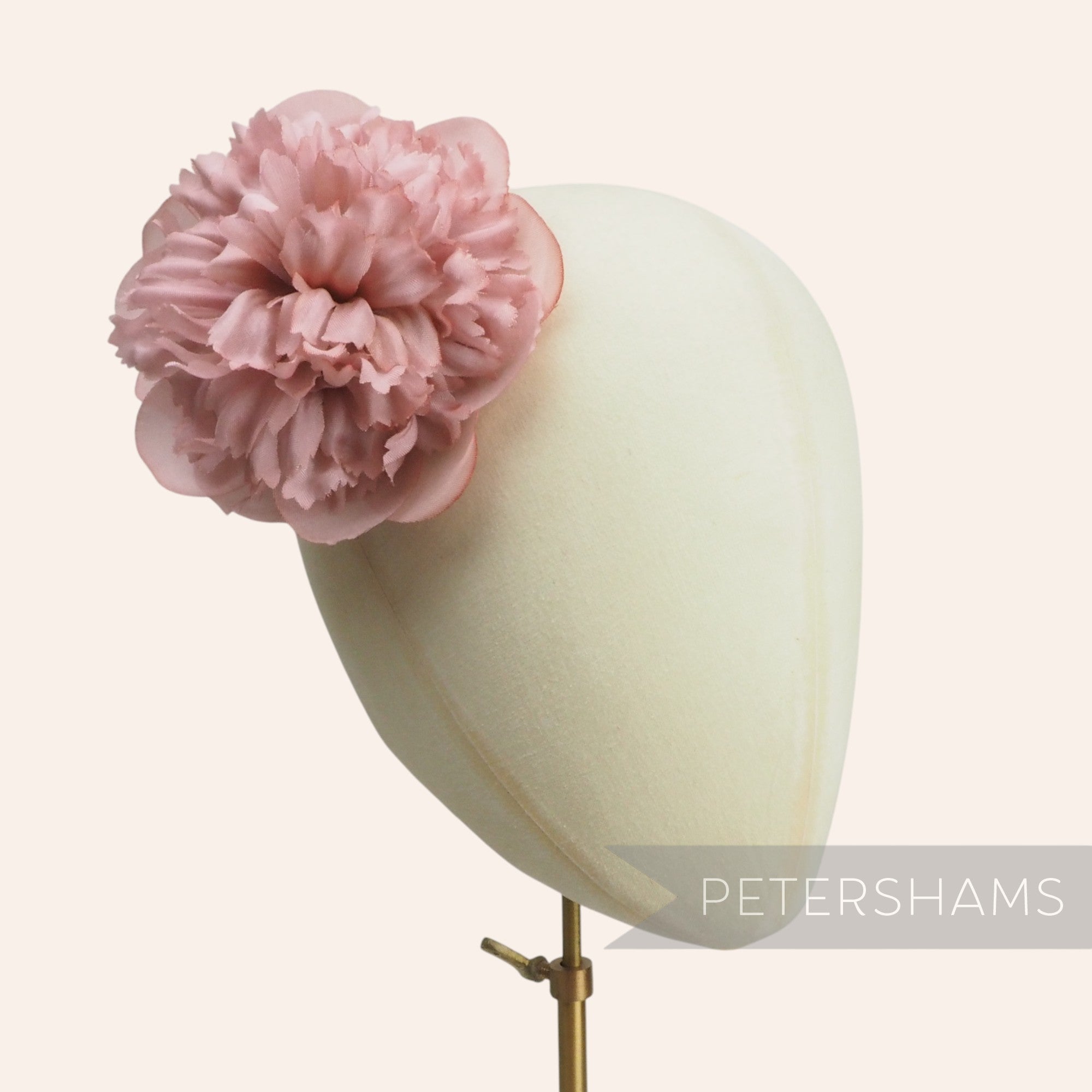 'Kimmie' 13cm Vintage German 1950/70's Wired Peony Flower