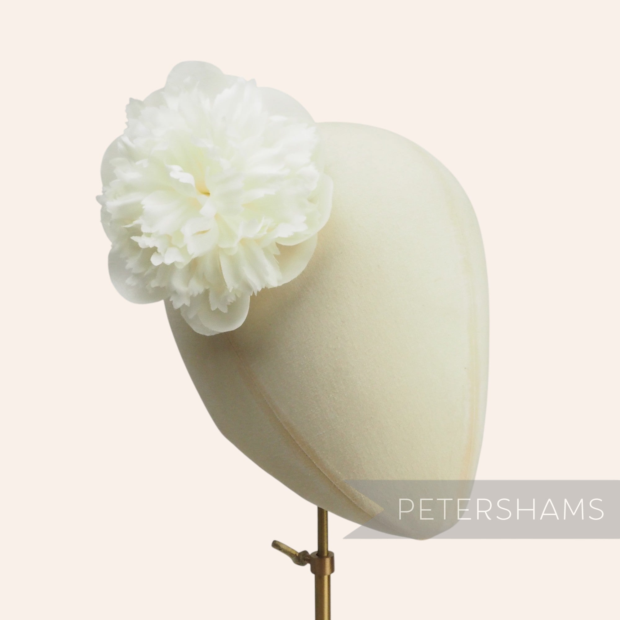 'Kimmie' 13cm Vintage German 1950/70's Wired Peony Flower