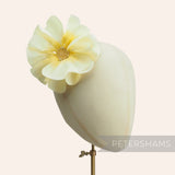 'Camille' Large 14cm Silk Poppy Millinery Flower Mount