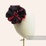 'Camille' Large 14cm Silk Poppy Millinery Flower Mount