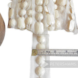 Opaque Gemstone Insertion Mesh Trim - 1m