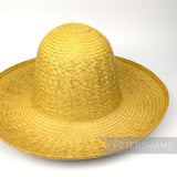 Diamond Weave Vintage Ecuador Panama Straw Capeline Hat Body - 12"