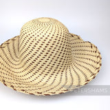 Imperfect Fine Spiral Vintage Ecuador Panama Straw Capeline Hat Body - 11.5" Natural