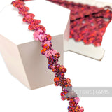 Zig Zag Sequin and Metallic Lurex Trim - 1m