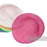 'Maggie' 34cm Large Oval Sinamay Fascinator Hat Base
