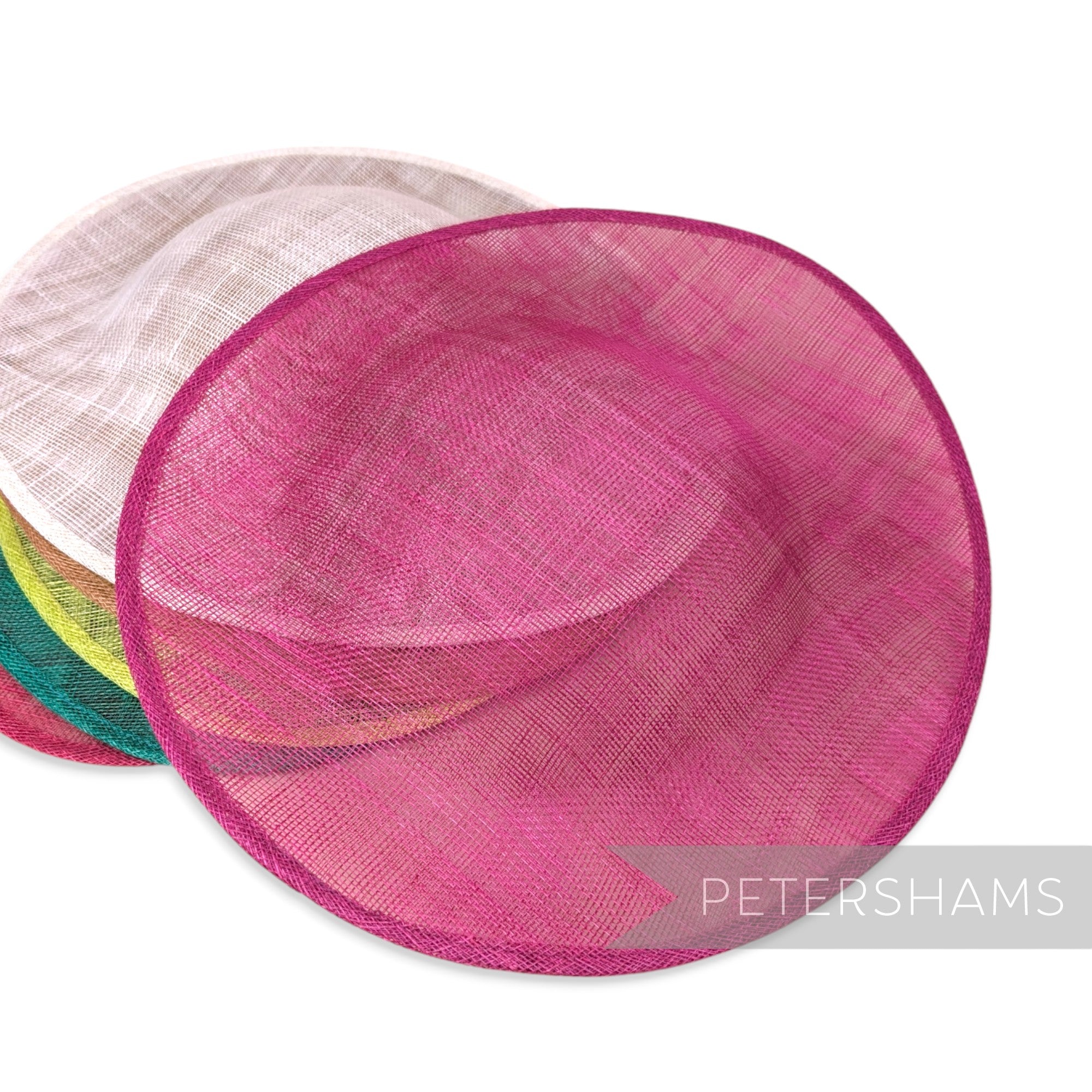 'Maggie' 34cm Large Oval Sinamay Fascinator Hat Base