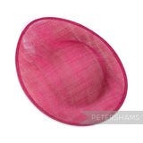 'Maggie' 34cm Large Oval Sinamay Fascinator Hat Base