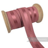 20mm Satin Centre Grosgrain Ribbon - 1m