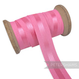 20mm Satin Centre Grosgrain Ribbon - 1m