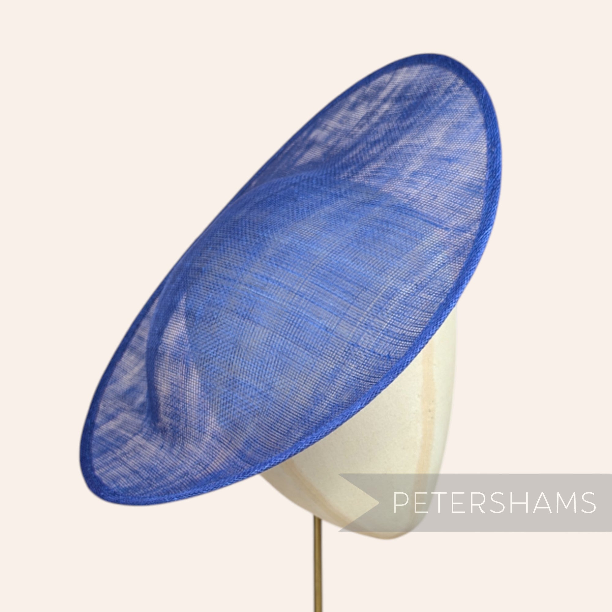 'Maggie' 34cm Large Oval Sinamay Fascinator Hat Base