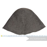 Imperfect Confetti Effect Warm Grey Melusine Cone Hat Body