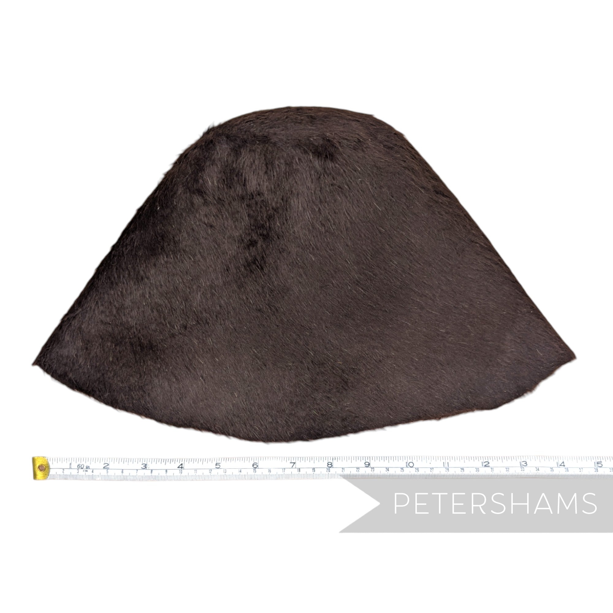 Melusine Vintage Fur Felt Cone Hood Hat Body - Beige & Browns