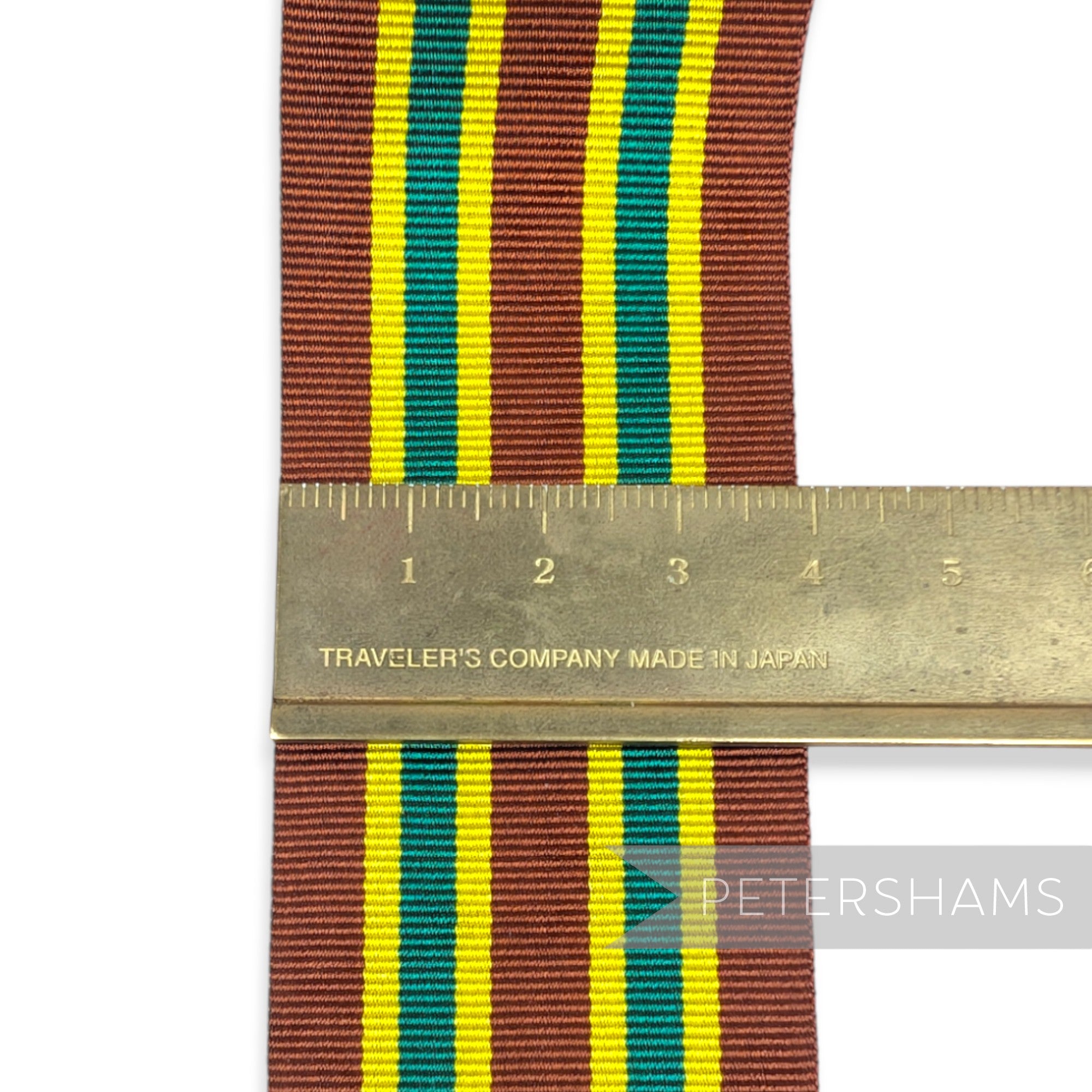 BARGAIN Whole Roll 38mm Wide Vintage Striped Grosgrain Ribbon - 50m