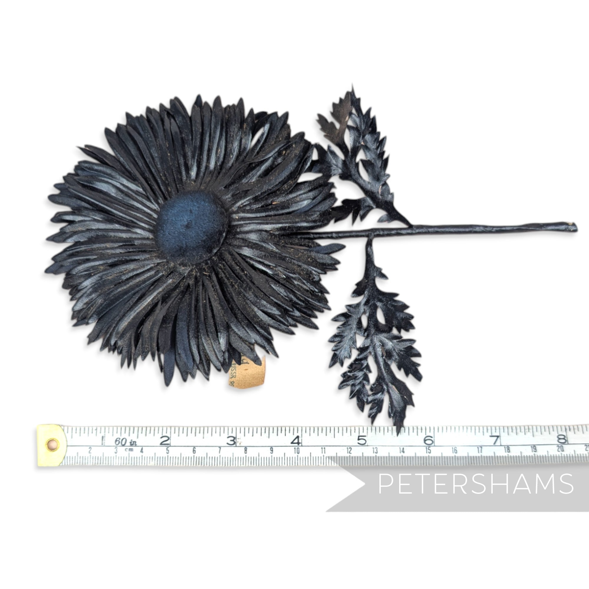 'Aisling' Vintage 1940's Waxed German Daisy Millinery Hat Mount