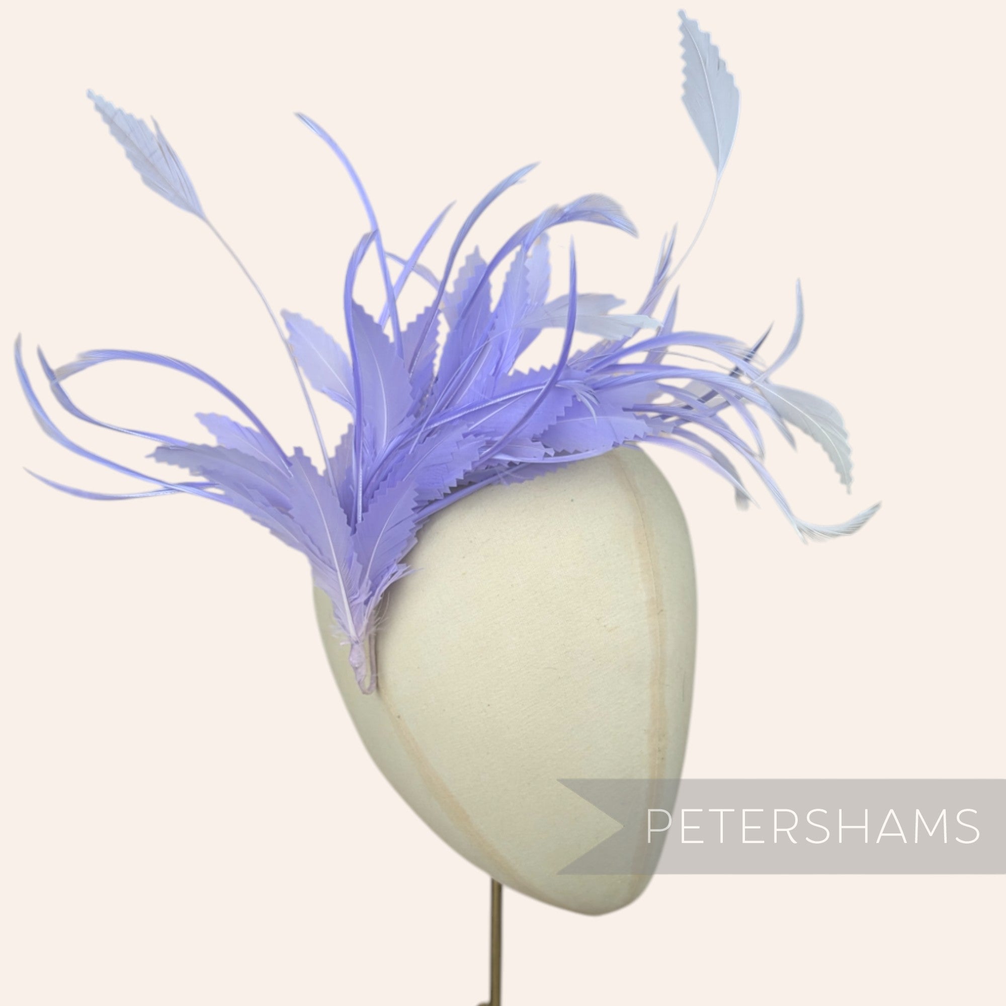 Biot, Coque and Zig Zag Goose Feather Hat Mount